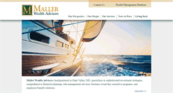 Desktop Screenshot of mallerwealthadvisors.com